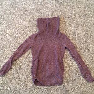 Maternity turtle neck sweater
